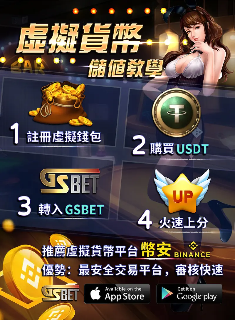 gsbet娛樂城-usdt儲值優惠步驟教學